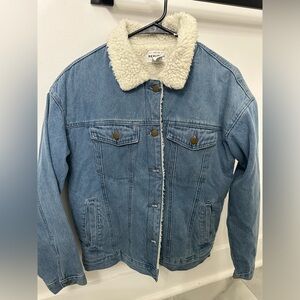 For the Republic Denim Jean fur Jacket